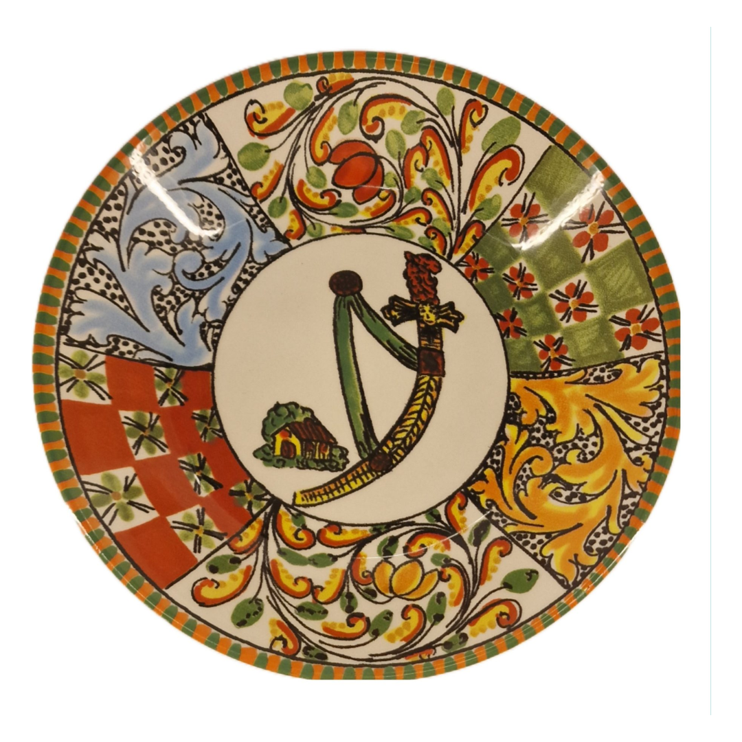 Piatti siciliani - Decoro carte da gioco
