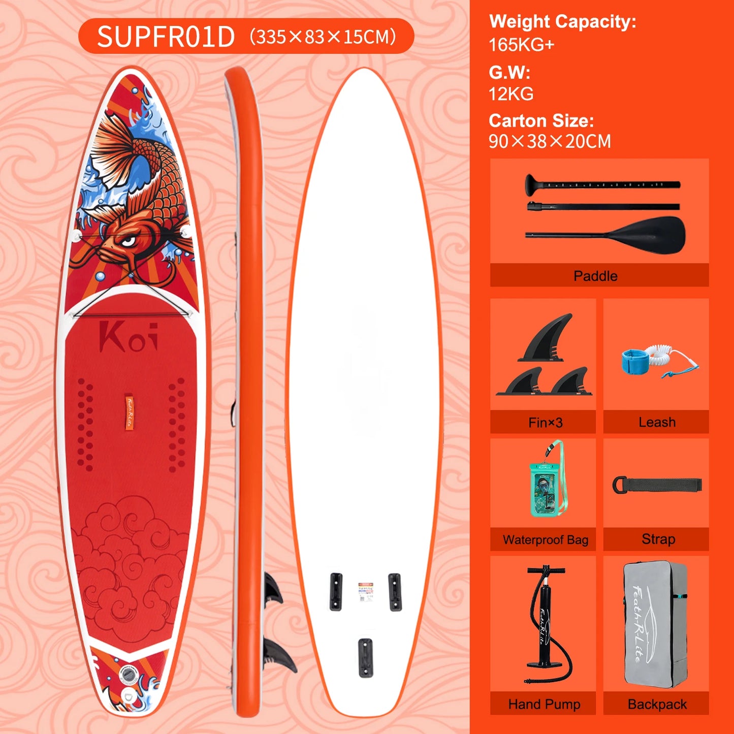 Tavole da sup varie misure e colori SPEDIZIONE GRATUITA
