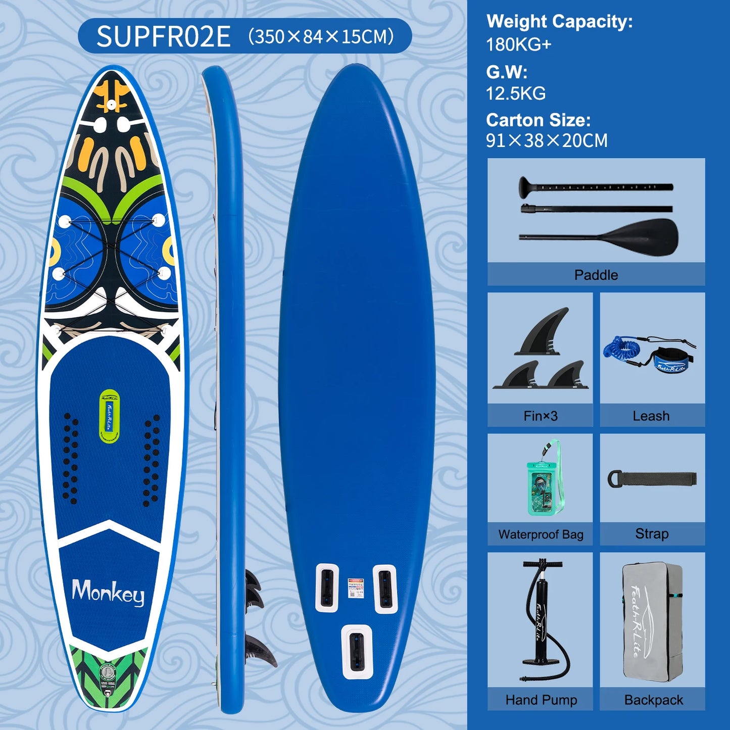 Tavole da sup varie misure e colori SPEDIZIONE GRATUITA