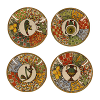 Piatti siciliani - Decoro carte da gioco