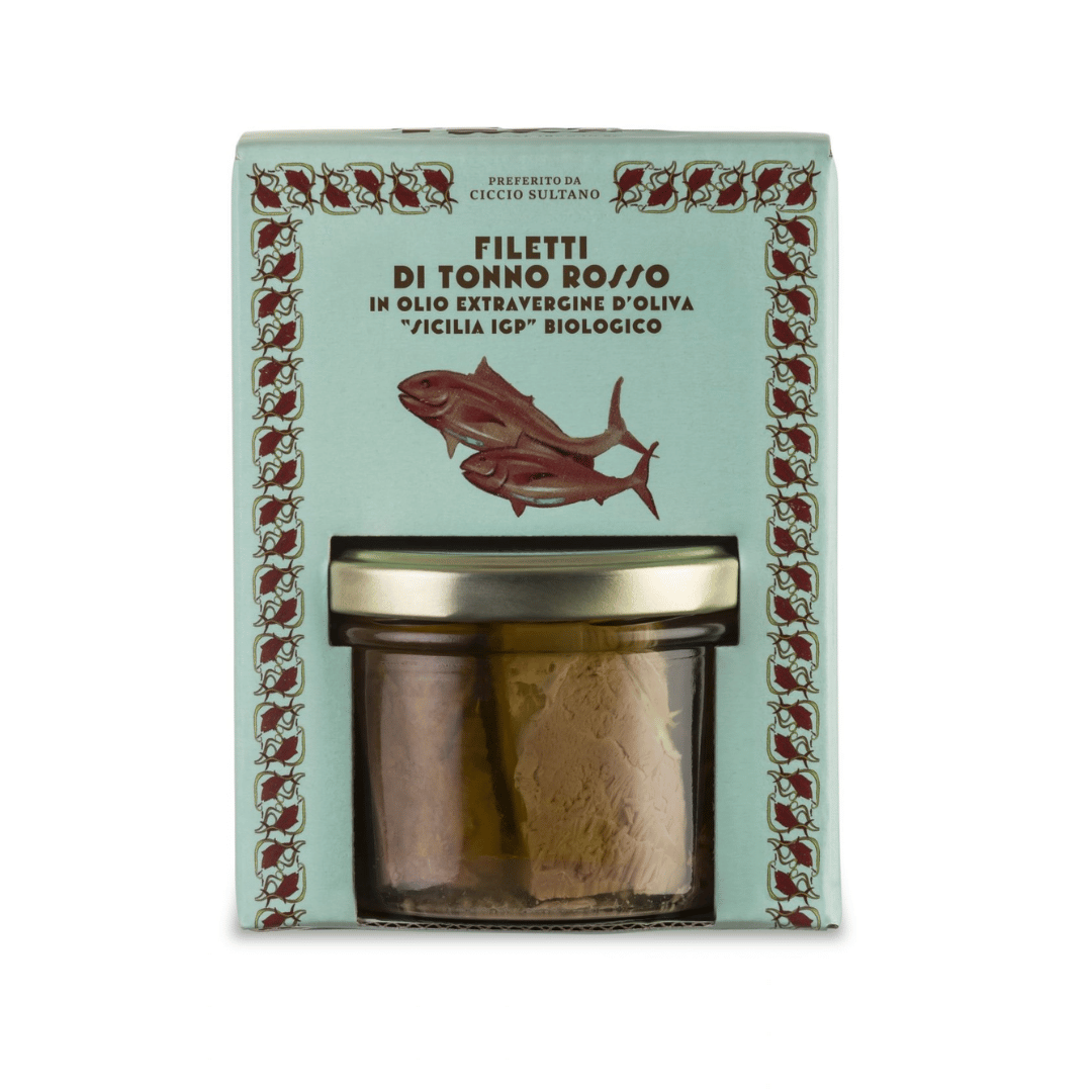 Filetti Tonno Rosso in olio extra vergine di oliva 190 gr