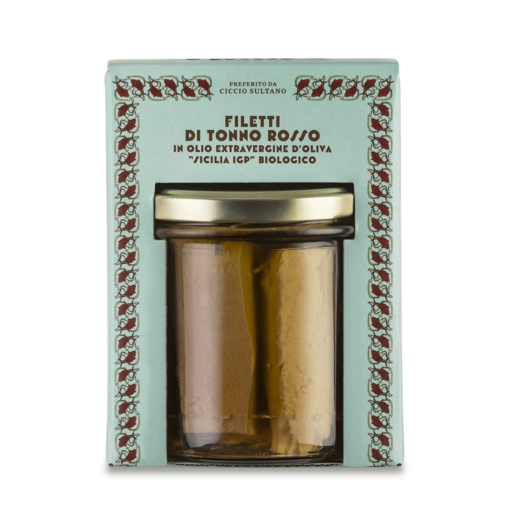 Filetti Tonno Rosso in olio extra vergine di oliva 320 gr