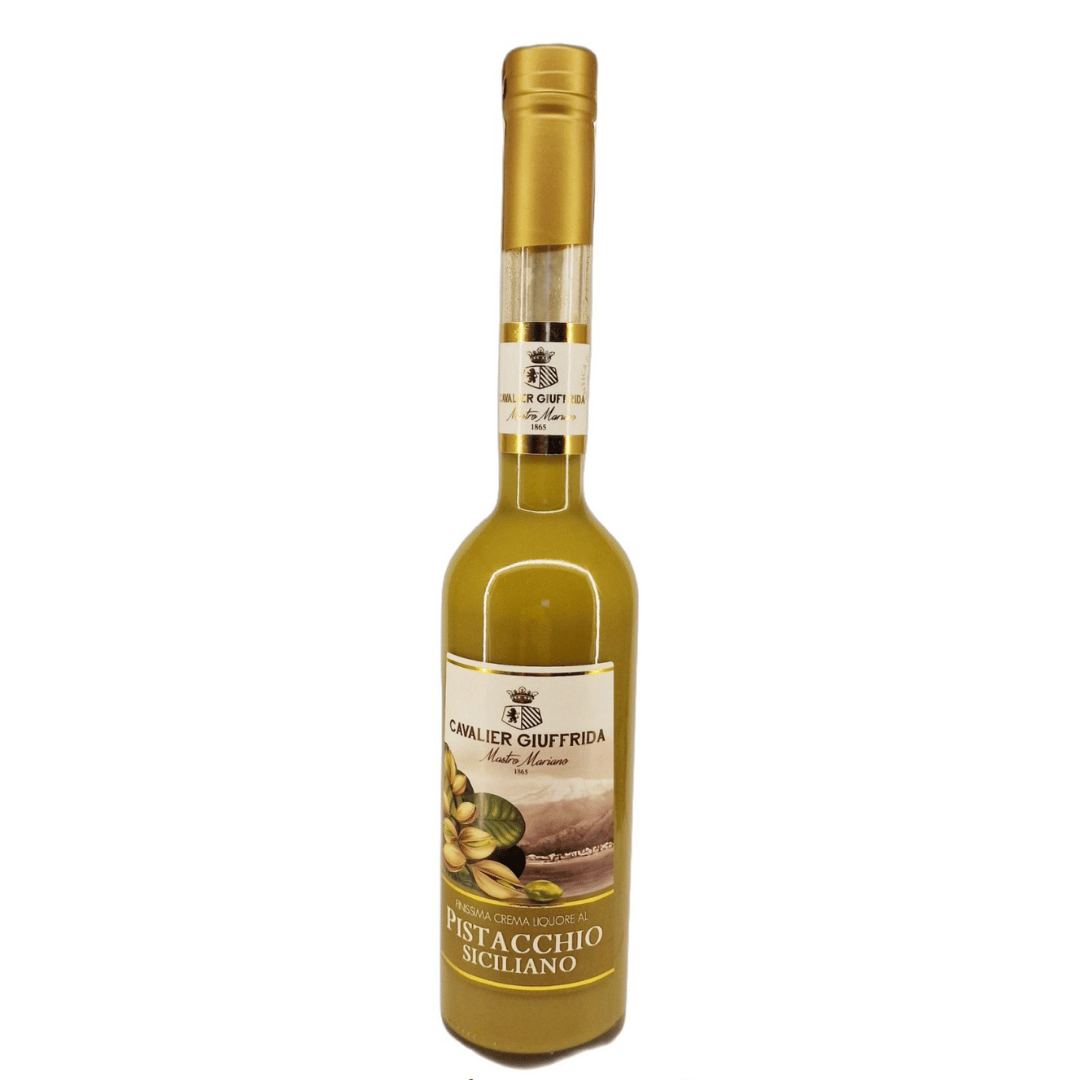 Liquore alla crema al pistacchio siciliano Cav. Giuffrida