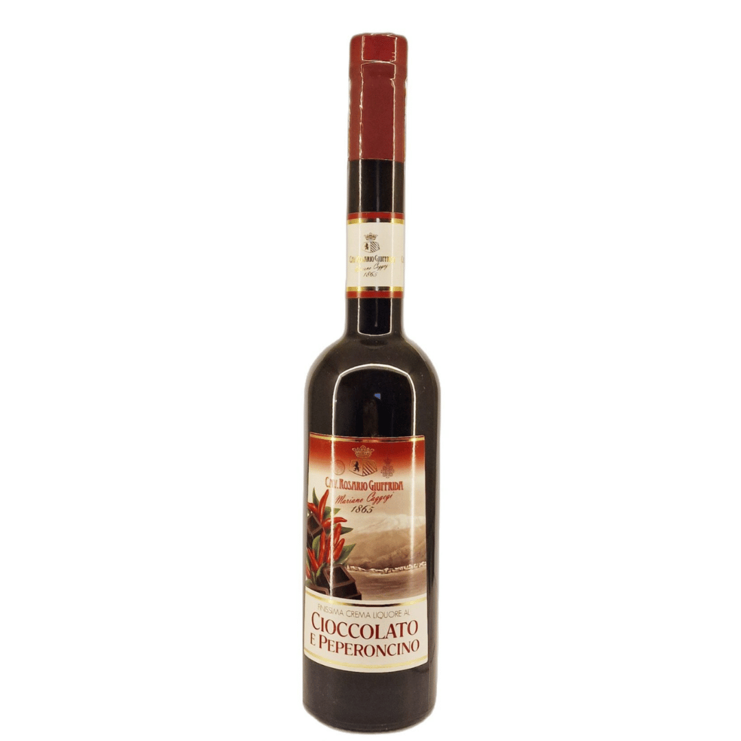 Liquore crema cioccolato e peperoncino