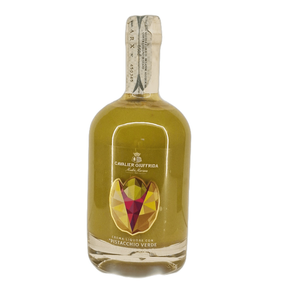 Liquore Pistacchio verde di Bronte D.O.P. Cavalier Giuffrida -500ml